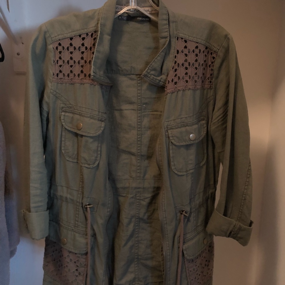maurices olive jacket